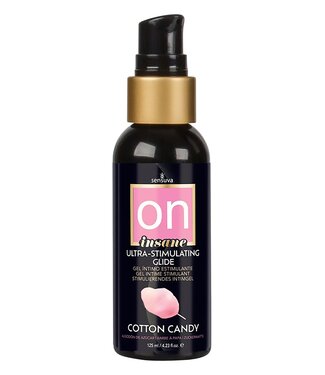 Sensuva SENSUVA ON INSANE ULTRA-STIMULATING PERSONAL MOISTURIZER COTTON CANDY 57ML