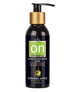 Sensuva SENSUVA ON INSANE ULTRA-STIMULATING PERSONAL MOISTURIZER CARAMEL APPLE 125ML