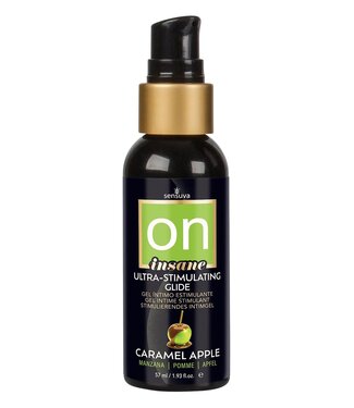 Sensuva SENSUVA ON INSANE ULTRA-STIMULATING PERSONAL MOISTURIZER CARAMEL APPLE 57ML