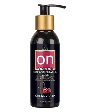 Sensuva SENSUVA ON INSANE ULTRA-STIMULATING PERSONAL MOISTURIZER CHERRY POP 125ML