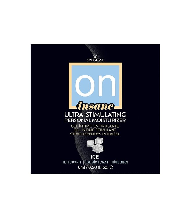 Sensuva SENSUVA ON INSANE ICE ULTRA-STIMULATING PERSONAL MOISTURIZER 6ML