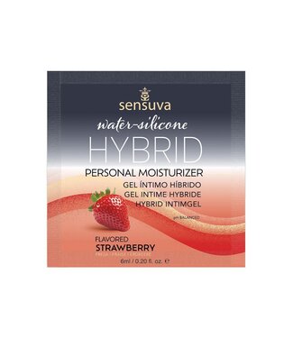 Sensuva SENSUVA HYBRID PERSONAL MOISTURIZER STRAWBERRY 6 ML