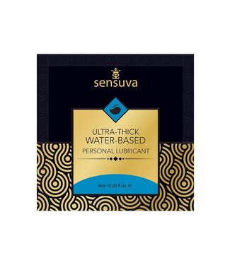 Sensuva SENSUVA ULTRA–THICK WATER-BASED PERSONAL LUBRICANT ORIGINAL UNFLAVORED 6 ML
