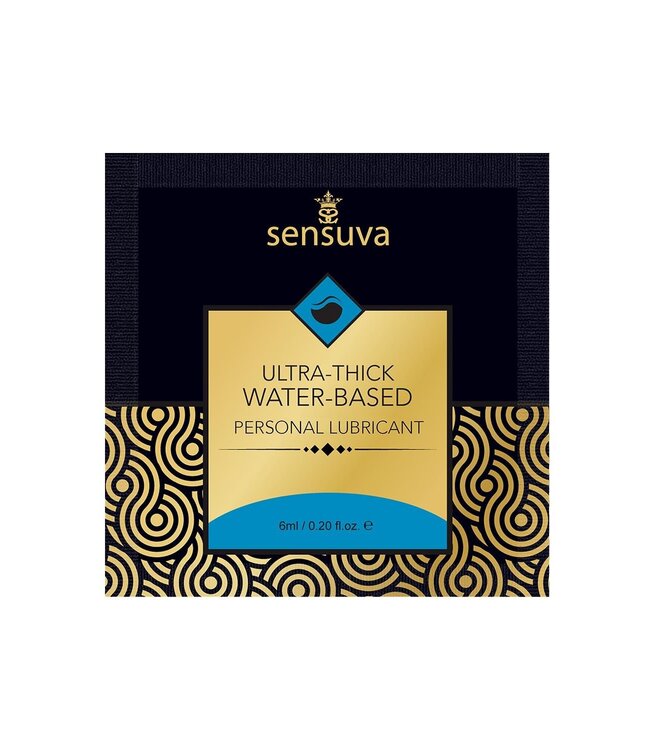 Sensuva SENSUVA ULTRA–THICK WATER-BASED PERSONAL LUBRICANT ORIGINAL UNFLAVORED 6 ML