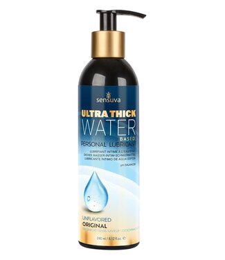 Sensuva SENSUVA ULTRA–THICK WATER-BASED PERSONAL LUBRICANT ORIGINAL UNFLAVORED 240ML