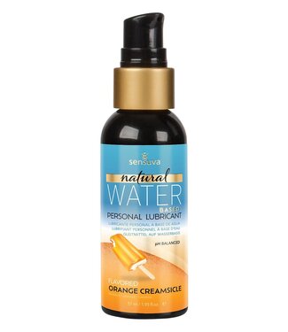Sensuva SENSUVA NATURAL WATER-BASED PERSONAL LUBRICANT ORANGE CREAMSICLE 57ML