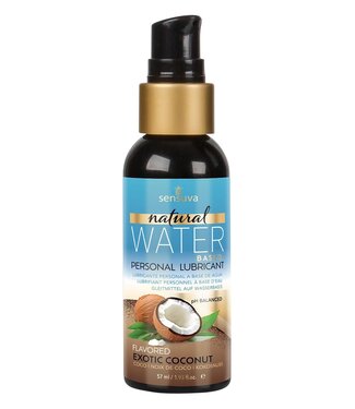 Sensuva SENSUVA NATURAL WATER-BASED PERSONAL LUBRICANT EXOTIC COCONUT 57ML