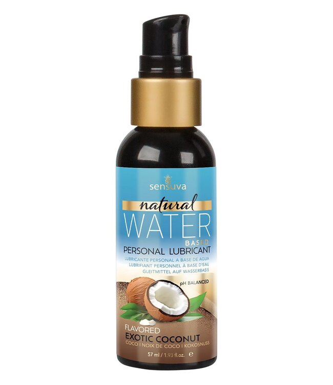 Sensuva SENSUVA NATURAL WATER-BASED PERSONAL LUBRICANT EXOTIC COCONUT 57ML