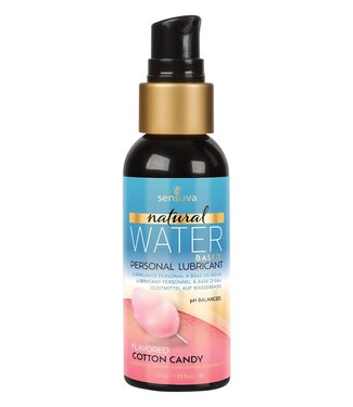 Sensuva SENSUVA NATURAL WATER-BASED PERSONAL LUBRICANT COTTON CANDY 57ML