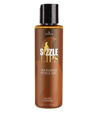 Sensuva SENSUVA SIZZLE LIPS WARMING GEL SALTED CARAMEL 125ML