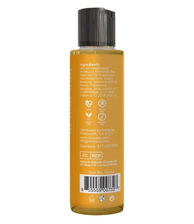 Sensuva SENSUVA SIZZLE LIPS WARMING GEL BUTTER RUM 125ML