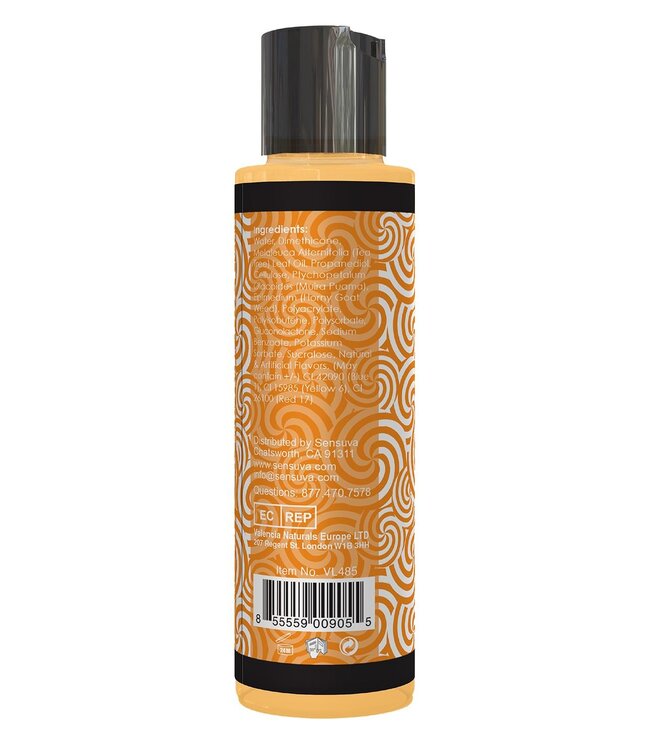 Sensuva SENSUVA HANDIPOP EDIBLE MASSAGE GEL ORANGE CREAMSICLE 125ML