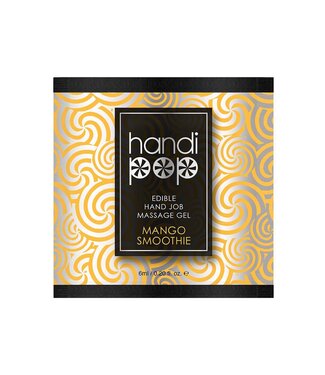 Sensuva SENSUVA HANDIPOP EDIBLE MASSAGE GEL MANGO SMOOTHIE 6 ML