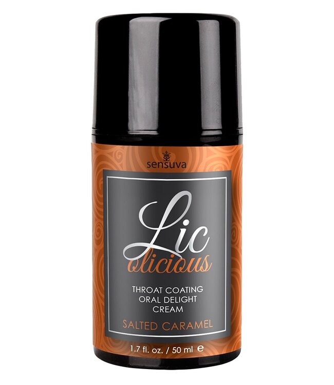 Sensuva SENSUVA LIC-O-LICIOUS ORAL DELIGHT CREAM SALTED CARAMEL 50ML