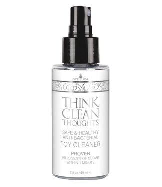 Sensuva SENSUVA THINK CLEAN THOUGHTS ANTI BACTERIAL TOY CLEANER 59ML