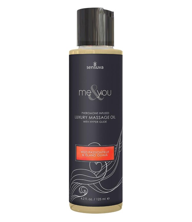 Sensuva SENSUVA ME AND YOU MASSAGE OIL ISLAND PASSION 125ML