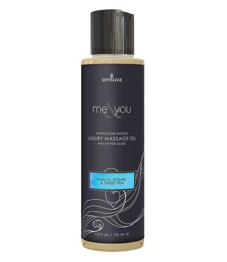 Sensuva SENSUVA ME AND YOU MASSAGE OIL SWEET TEMPTATION 125ML