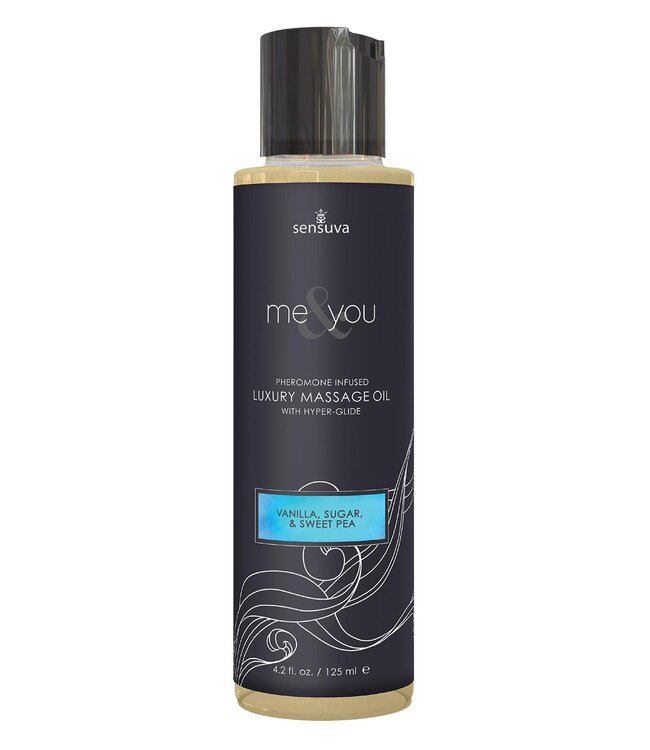 Sensuva SENSUVA ME AND YOU MASSAGE OIL SWEET TEMPTATION 125ML
