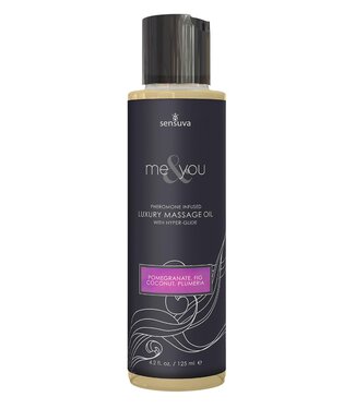 Sensuva SENSUVA ME AND YOU MASSAGE OIL SWEET SECRETS 125ML