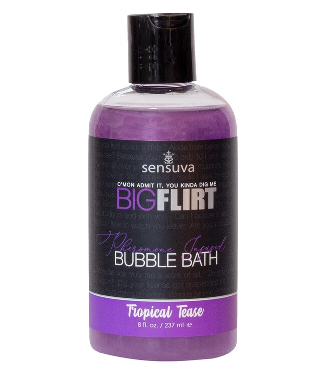 Sensuva SENSUVA BIG FLIRT PHEROMONE BUBBLE BATH TROPICAL TEASE 237ML