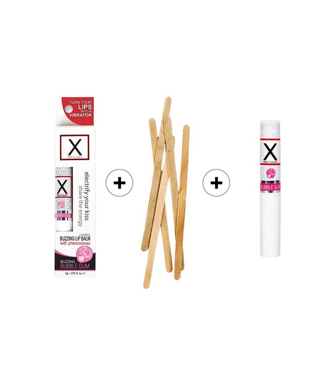 Sensuva SENSUVA X ON THE LIPS BUBBLE GUM 12 PIECE REFILL PACK