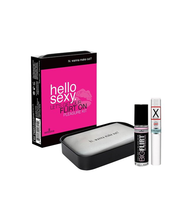 Sensuva SENSUVA HELLO SEXY LET’S GET OUR FLIRT ON PLEASURE KIT