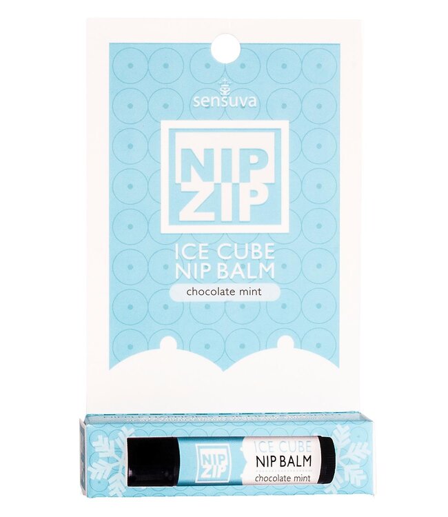 Sensuva SENSUVA NIP ZIP ICE CUBE NIPPLE BALM CHOCOLATE MINT