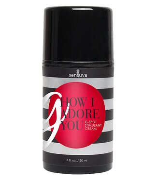 Sensuva SENSUVA G, HOW I ADORE YOU G-SPOT ENHANCEMENT CREAM 50ML