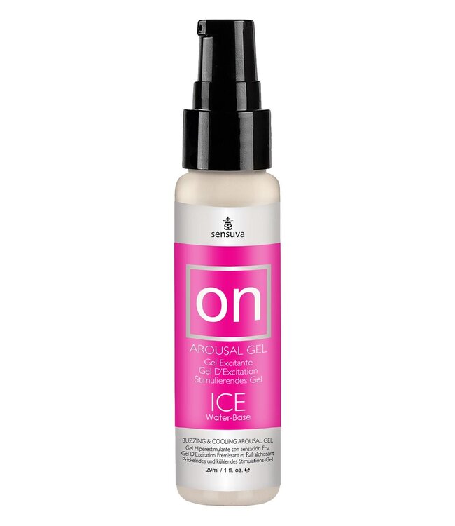 Sensuva SENSUVA ON ICE AROUSAL GEL 12 PIECE DISPLAY