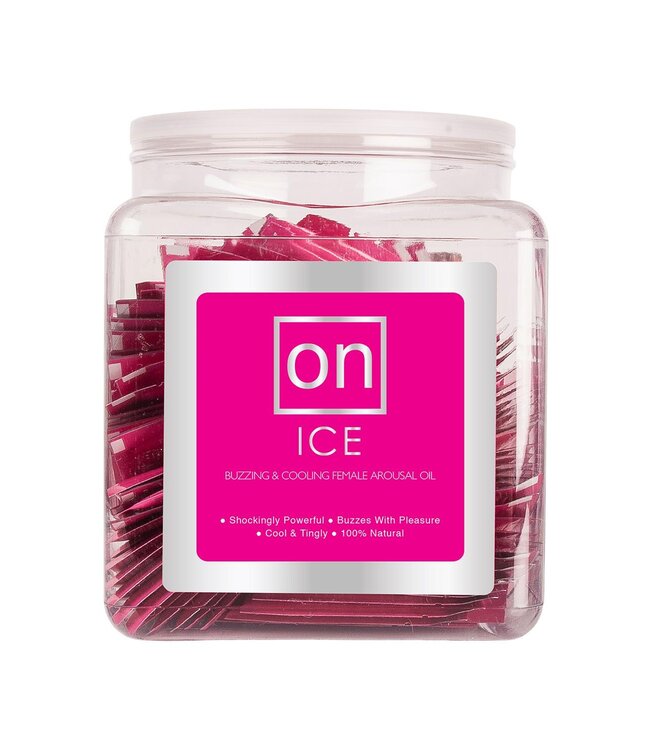 Sensuva SENSUVA ON ICE AROUSAL OIL 75 PIECE SINGLE USE AMPOULE TUB