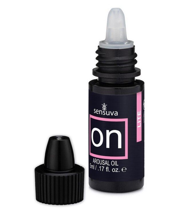 Sensuva SENSUVA ON LITE AROUSAL OIL 5ML SMALL BOX 12 PIECE AND TESTER STICKS