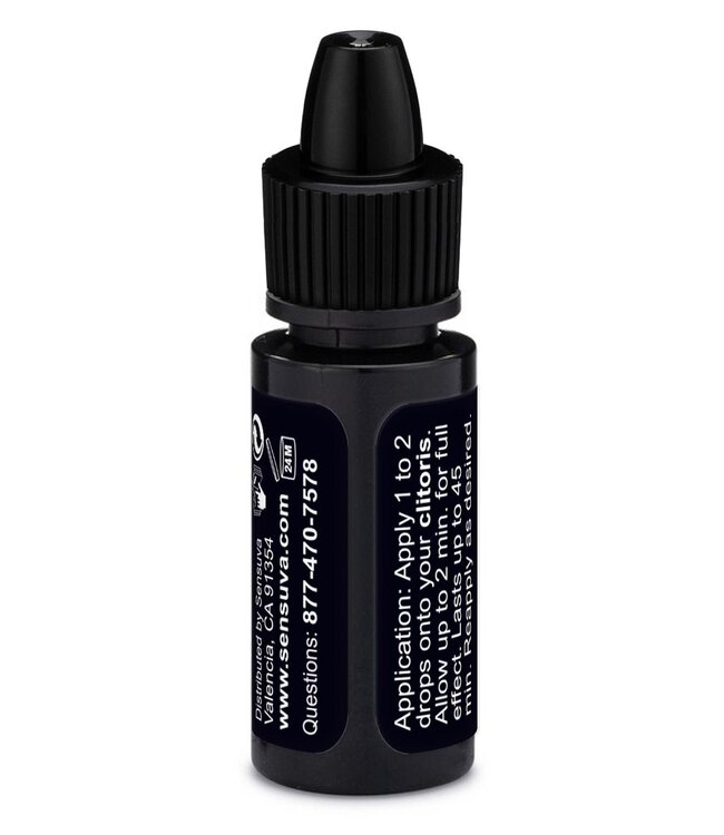 Sensuva SENSUVA ON LITE AROUSAL OIL 5ML SMALL BOX 12 PIECE AND TESTER STICKS