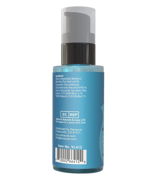 Sensuva SENSUVA SIZZLE LIPS WARMING GEL BLUEBERRY ICE POP 59ML