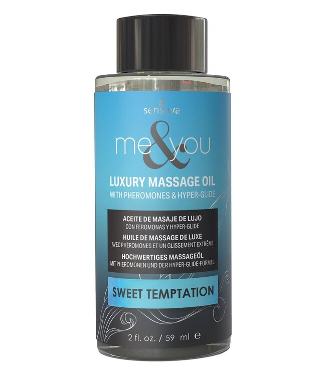 Sensuva SENSUVA ME AND YOU MASSAGE OIL SWEET TEMPTATION 59ML