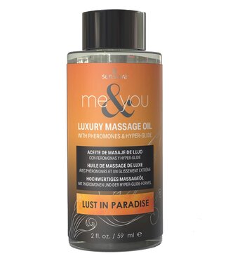 Sensuva SENSUVA ME AND YOU MASSAGE OIL LUST IN PARADISE  59ML
