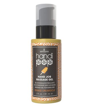 Sensuva SENSUVA HANDIPOP EDIBLE MASSAGE GEL ORANGE CREAMSICLE 59ML