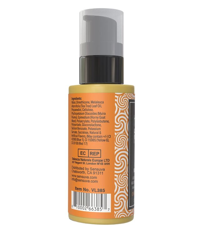 Sensuva SENSUVA HANDIPOP EDIBLE MASSAGE GEL ORANGE CREAMSICLE 59ML