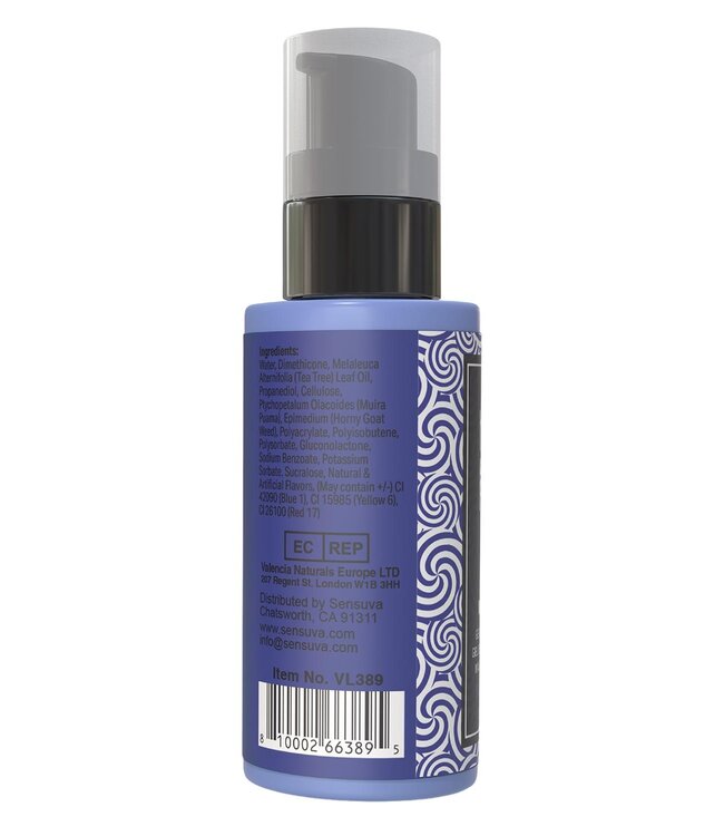 Sensuva SENSUVA HANDIPOP EDIBLE MASSAGE GEL BLUEBERRY MUFFIN 59ML