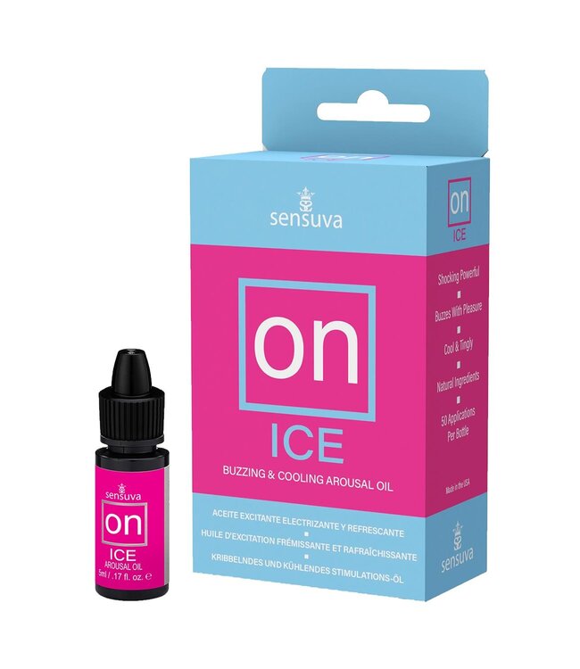 Sensuva SENSUVA ON ICE AROUSAL OIL 5ML