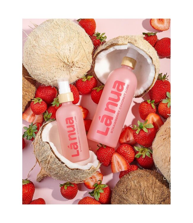 Lá Nua LA NUA STRAWBERRY COCONUT WATER BASED LUBRICANT 100ML