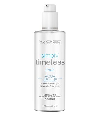Wicked Sensual Care WICKED SIMPLY TIMELESS AQUA JELLE LUBRICANT 120ML