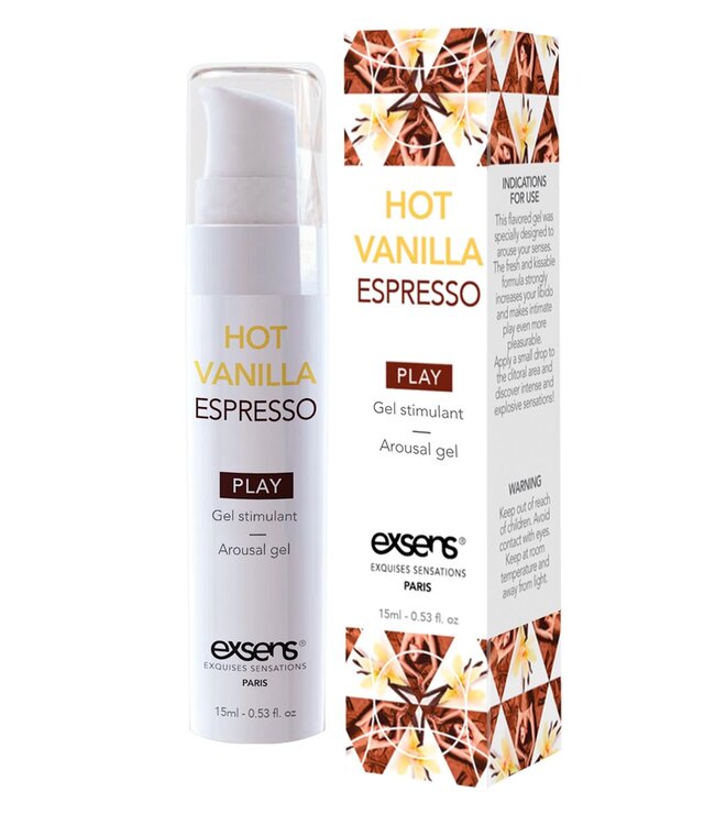 Exsens EXSENS AROUSAL GEL HOT VANILLA ESPRESSO 15ML