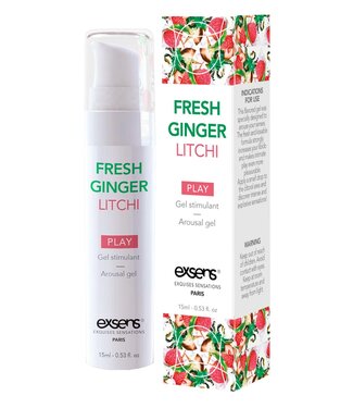 Exsens EXSENS AROUSAL GEL FRESH GINGER LITCHI 15ML