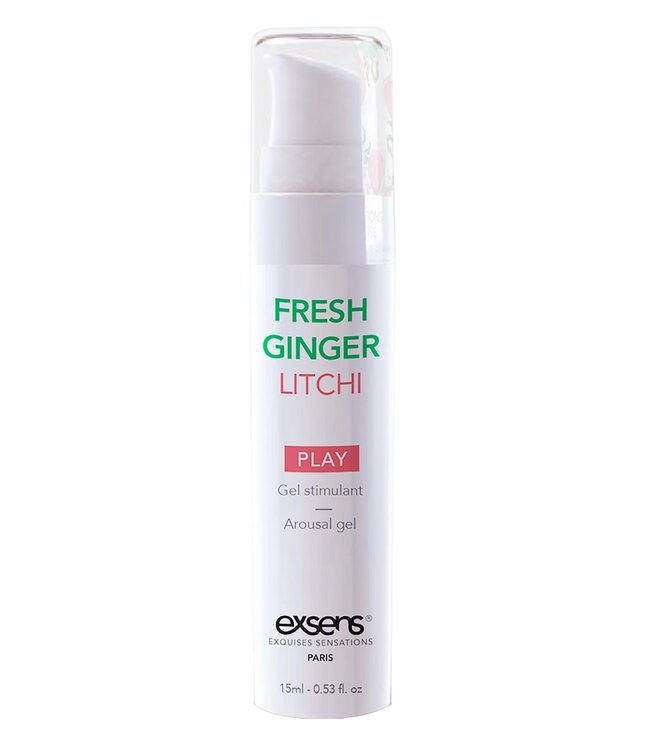 Exsens EXSENS AROUSAL GEL FRESH GINGER LITCHI 15ML