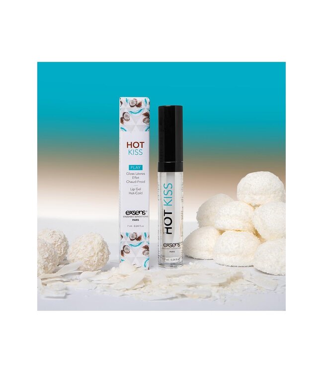 Exsens EXSENS HOT KISS LIP GLOSS COCONUT 7,4ML