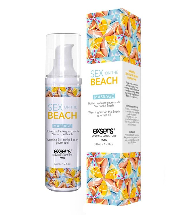 Exsens EXSENS WARMING MASSAGE OIL SEX ON THE BEACH  50ML