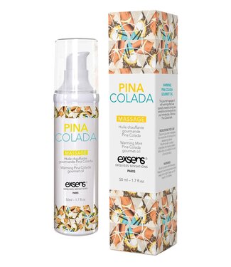 Exsens EXSENS WARMING MASSAGE OIL PINA COLADA 50ML