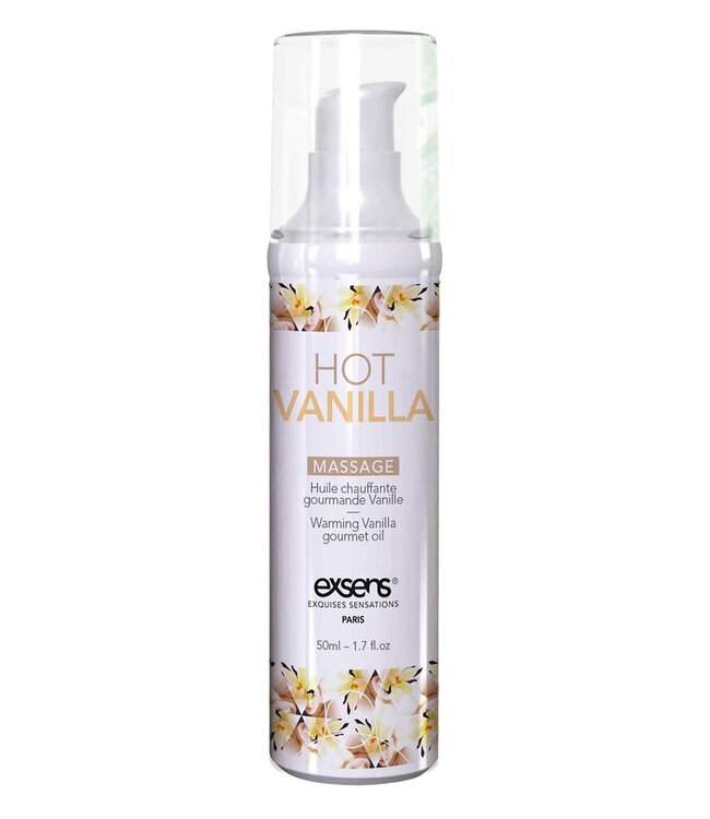 Exsens EXSENS WARMING MASSAGE OIL HOT VANILLA 50ML