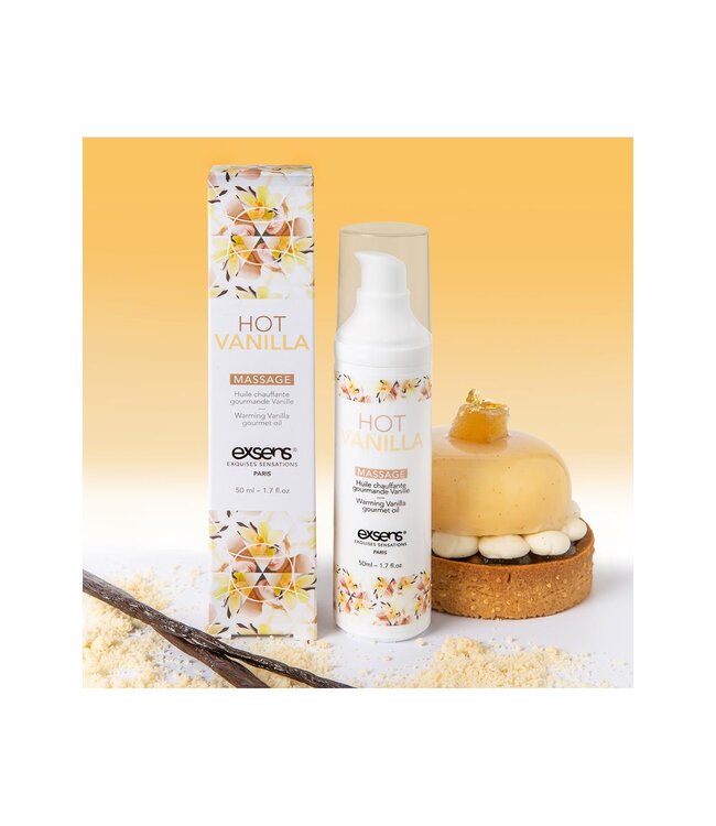 Exsens EXSENS WARMING MASSAGE OIL HOT VANILLA 50ML