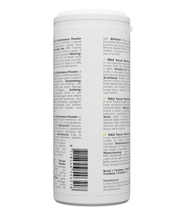 Cobeco MALE COBECO TALCUM MAINTENANCE POWDER  150G